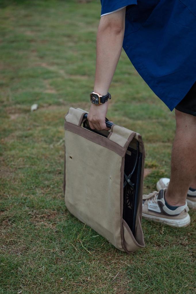 CAMPING MOON Firewood Carrying Bag, Log Carry, Firewood Bag, for Firewood Rack T-285, Canvas, B-285