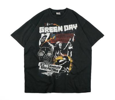 Maglietta Vintage Green Day Tour 2010