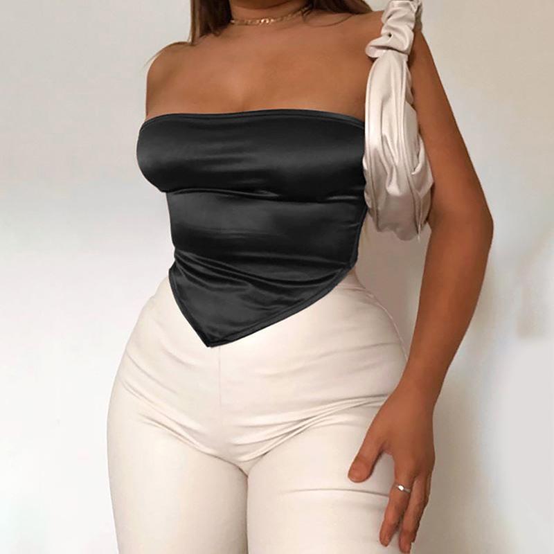 Top Corset Negru Maro Sexy Drăguț cu Bretele Spaghetti Topuri Crop Fashion High Street Vară Femei Top Anii 90 Y2k Estetic Cămășuțe