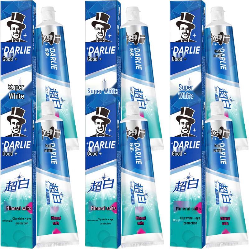 Hawley Super White Mineral Salt Toothpaste (6x190g)