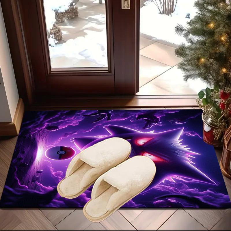 Ghost Haunting Glow Carpet, Chair Rug,Rug for Office Bedroom living rooms, Doormat decor Fan Gift Christmas Gift