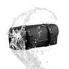 PU Leather Motorcycle Tool Bag Handlebar Roll Bag Waterproof Saddlebag Luggage Storage Pouch for Cruiser Sportster Honda Suzuki
