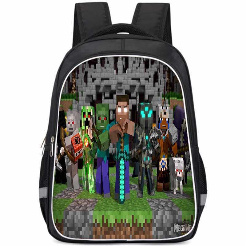 Spacious And Lightweight Oxford Fabric School Backpack For Kids And Teens