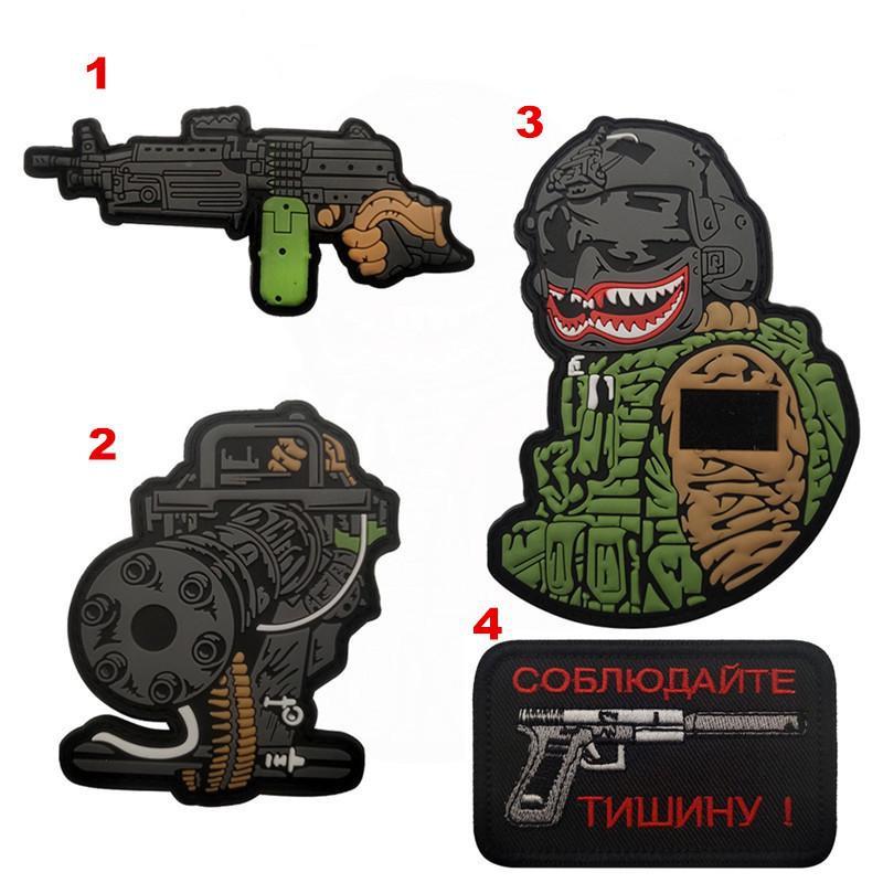 

ПВХ крючок вышитые значки нашивки декоративные аксессуары для одежды патч для рюкзаков шапки Insignia