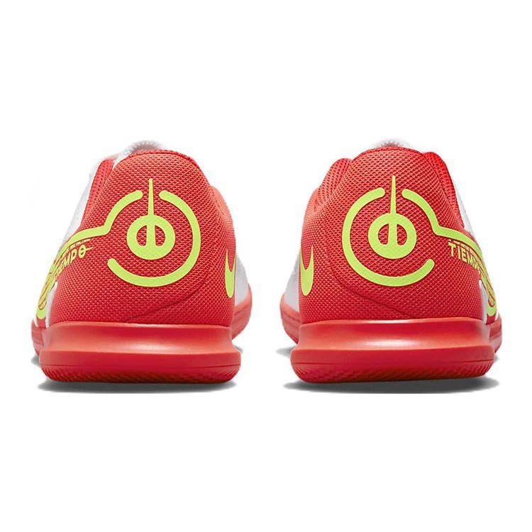 Nike Tiempo Legend 9 Club IC GS Motivation Pack Kinder-Sneaker Weiß Leuchtendes Karmesinrot Volt DA1332-176