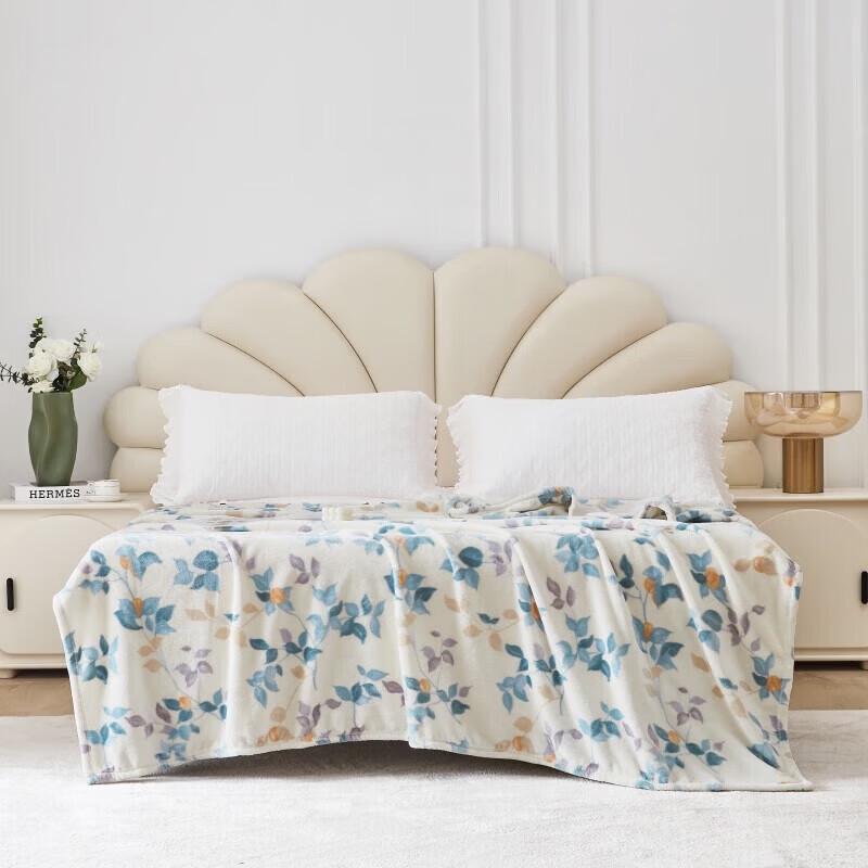 

Mengjie Soft Warm Milk Fleece Fiber Quilt