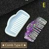 1 stücke Kamm UV Scrapbooking Silikon Form DIY Harz Dekorative Handwerk Schmuck Machen Form Epoxidharz