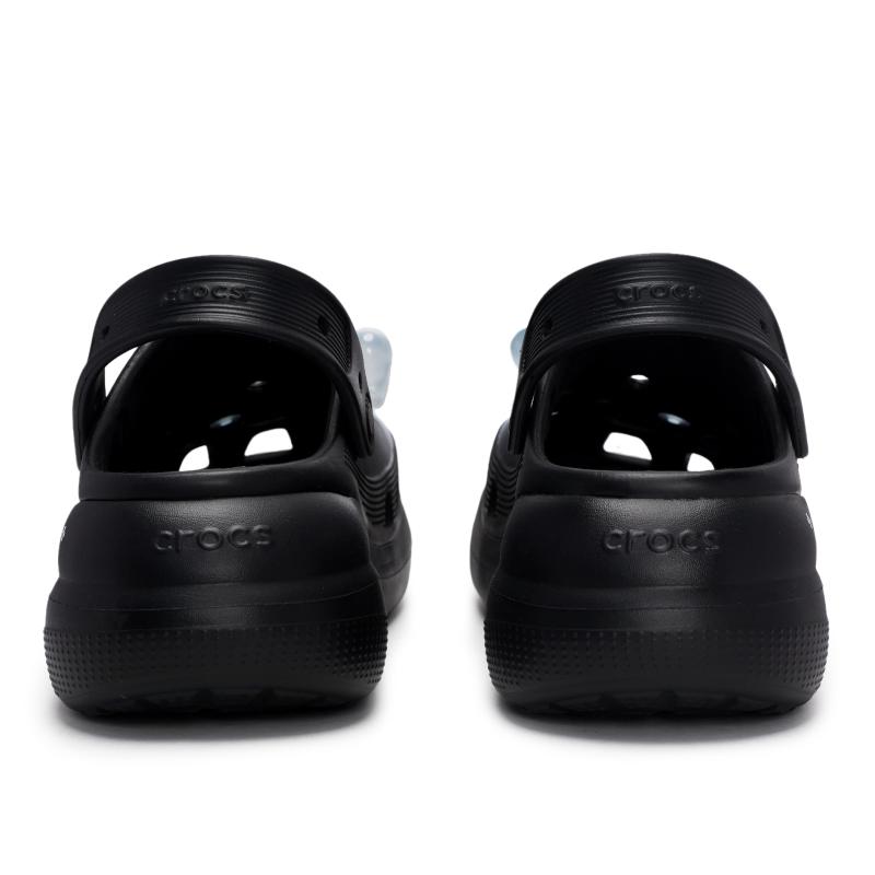 Crocs Classic Clog 811 Made Ghost Haunted Gift Box EVA Kid Funny and Cute Detachable Hole Shoes for Men and Women Black and White