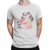 Kawaii Anime Panda Man TShirt Panda Strawberry Milk Kawaii Distinctive T Shirt Harajuku Streetwear New Trend Unisex