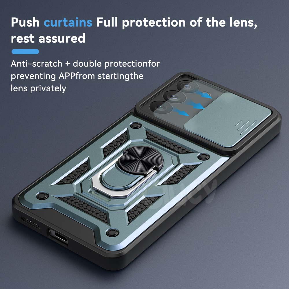 Shockproof Armor Case For Samsung Galaxy A15 A14 A54 A34 A55 A25 A24 A05S A04S A71 A51 A52 A23 4G 5G Car Holder Phone Cover