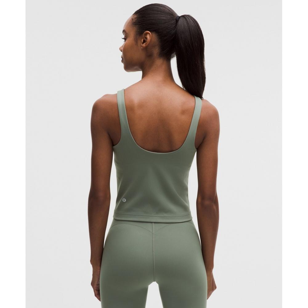 Lululemon Glow Up  Tank Top  Medium sUpport  B C CUp Willow Leaf