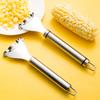 Stainless Steel Corn Planer Ergonomic Handle Corn Peeler Peel Separate&Enjoy Fresh Corn With Minimal Effort Kitchen Acceesories