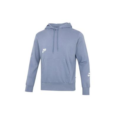 Logo Print Drawstring Hoodie Men Hoodie Blue DQ5650-493