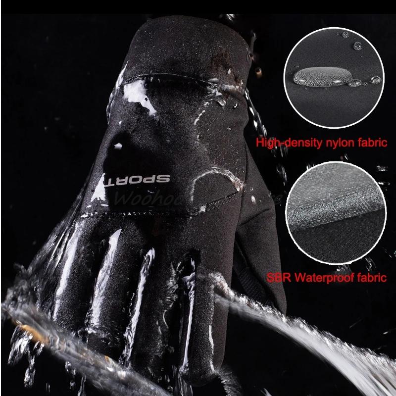 Premium Touch Screen Winter Men Women Thermal Gloves Windproof Waterproof Outdoor Skiing Cycling Running Gloves For Cold Weather