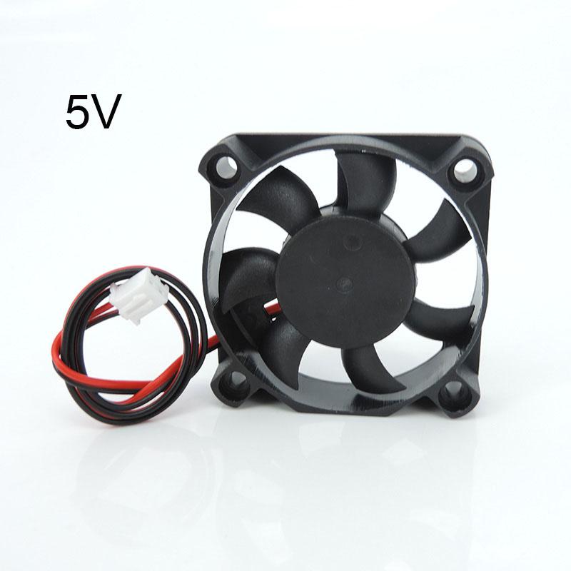 

DC 5010 5V 12V 24V volt 5cm Computer CPU Cooler Cooling Fan 50MM Small Exhaust Fan for 3D Printer 2pin 50x50x10mm sleeve bearing 5010 5V 1pcs