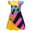 Girls Cosplay Christmas Sally Dress Halloween Cosplay Christmas Carnival Party Dress Up Costume