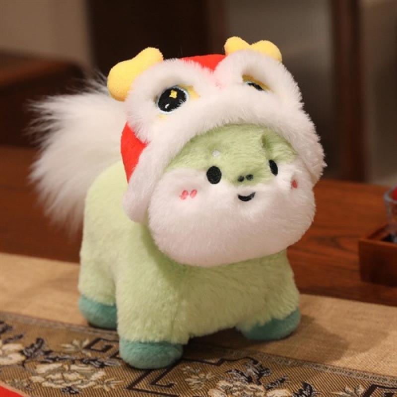 Traditional Chinese Zodiac Horse Plush Toy With Pp Cotton Filling For Kids And Collectors