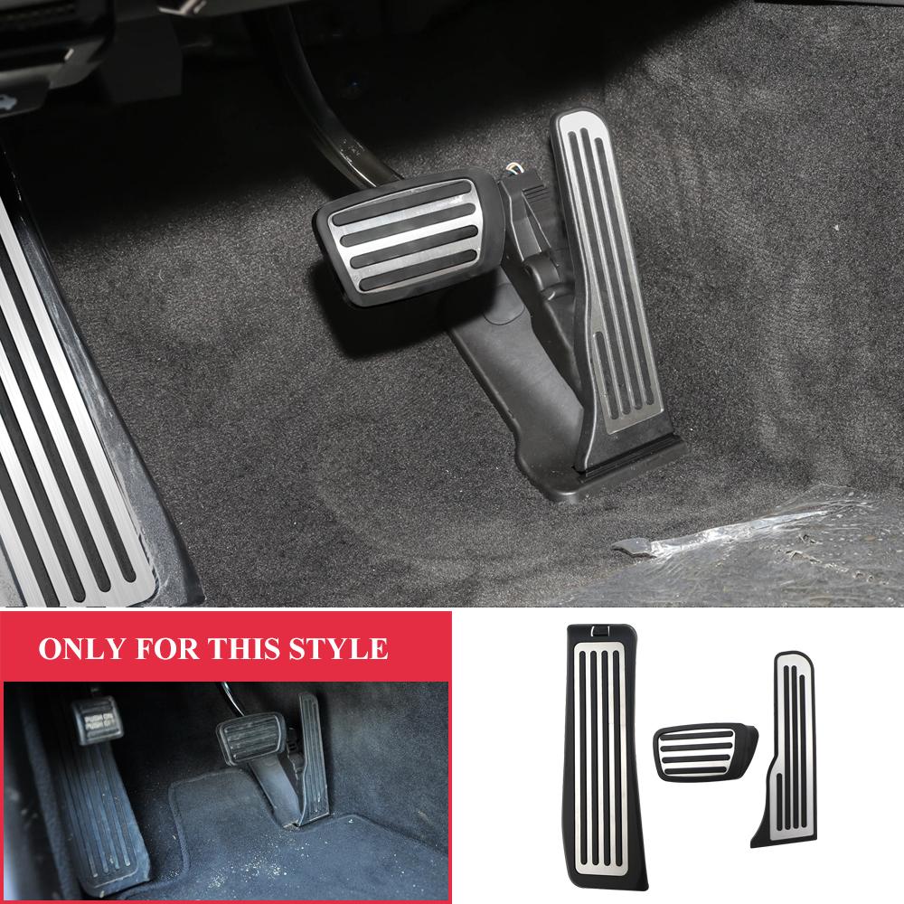 Car Pedals Interior Accessories for Cadillac ATS 2011-2015 ATS-L CT6 2016 2017 LHD Gas Brake Foot Rest Non-slip Pedal Cover Pad