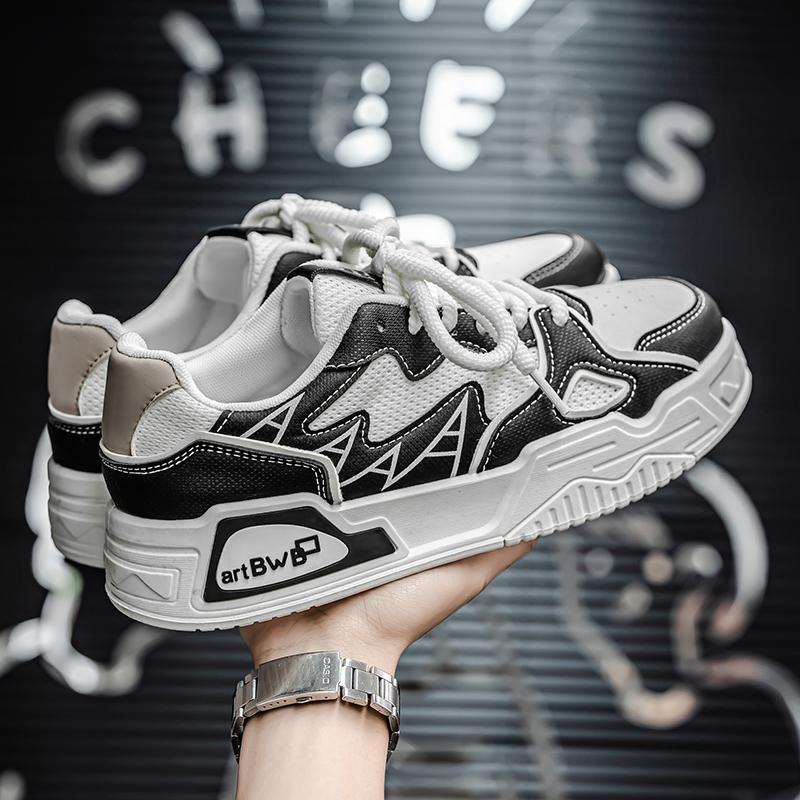 Men Shoes Sneakers Mens Casual Shoes Breathable Comfortable Leisure Luxury Chunky Stakeboard Shoes for Men Sports Running Shoes Footwear