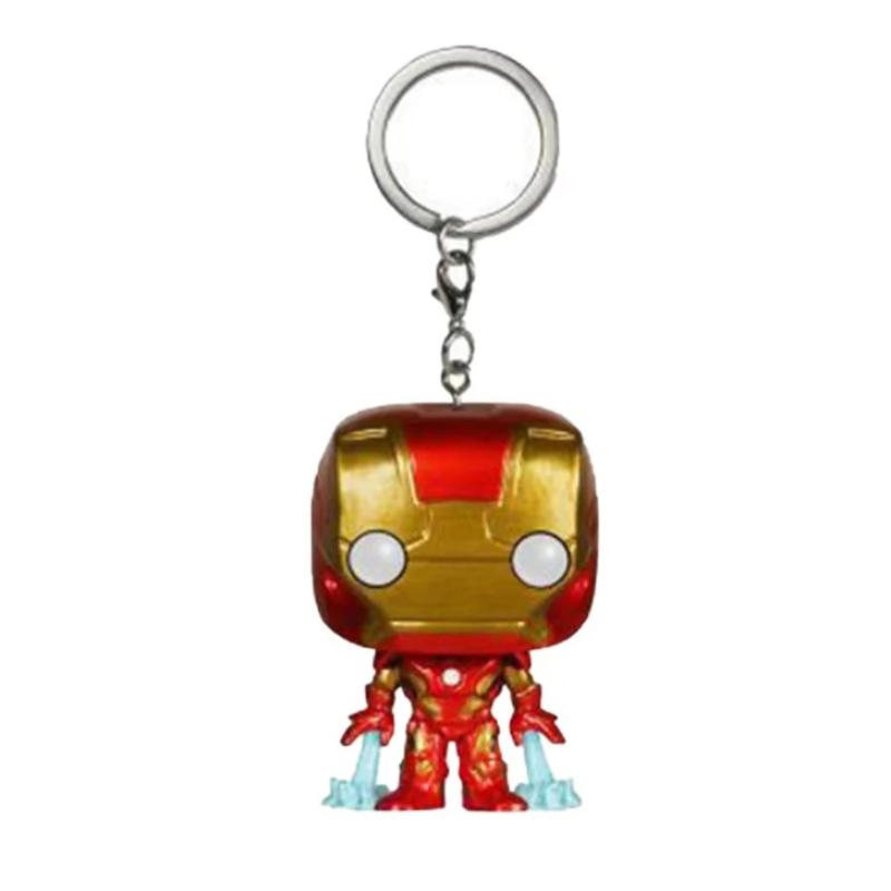hot Marvel Spider Man Creative Student Keychain Pendant Anime Peripheral Men's Car Keychain Fashion Women' Bag Accessories Lovely Gifts