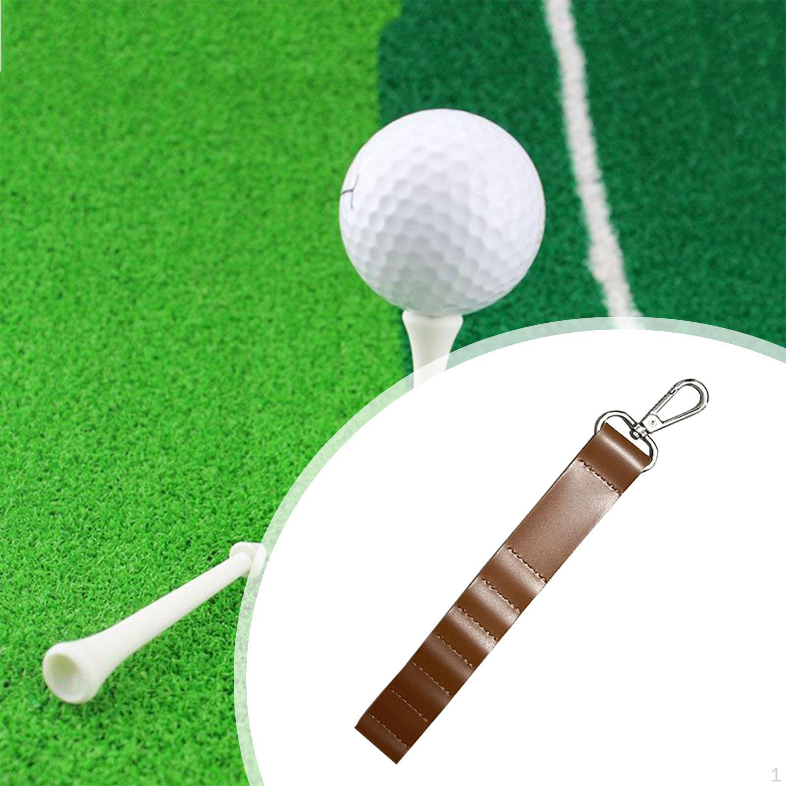 

Держатель для клюшек для гольфа, сумка для принадлежностей, легкий защитный чехол, органайзер для хранения ключей коричневый