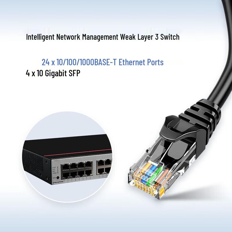 Huawei S5735S-L24T4X-QA2 Managed Network Switch