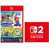 Super Mario Wonder Nintendo Switch 2 Edition Minna De Rinrin Park Switch 2 Nintendo Switch 2 Logo Design Microfiber Cloth Included Bros. + - Bonus
