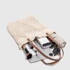 Literary Retro Handwoven Bag Women's New Versatile Commuter Shoulder Bag Vacation Wind Beach Bag