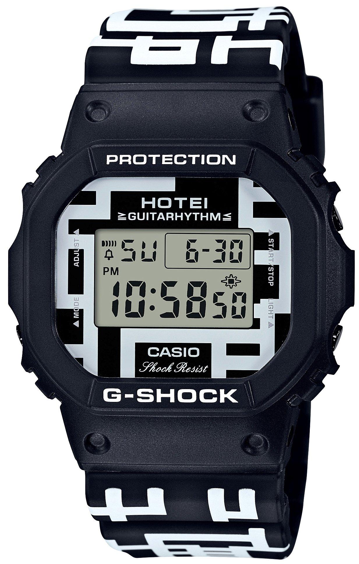 

Watch Tomoyasu Hotei model HOTEI35th ANNIVERSARY GUITARHYTHM MODEL [Casio] G-Shock tie-up DW-5600HT-1JR