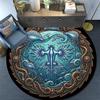 Oceanic Mythology Round Area Rug Under Office Chairs Bedroom Living Room Home Decor