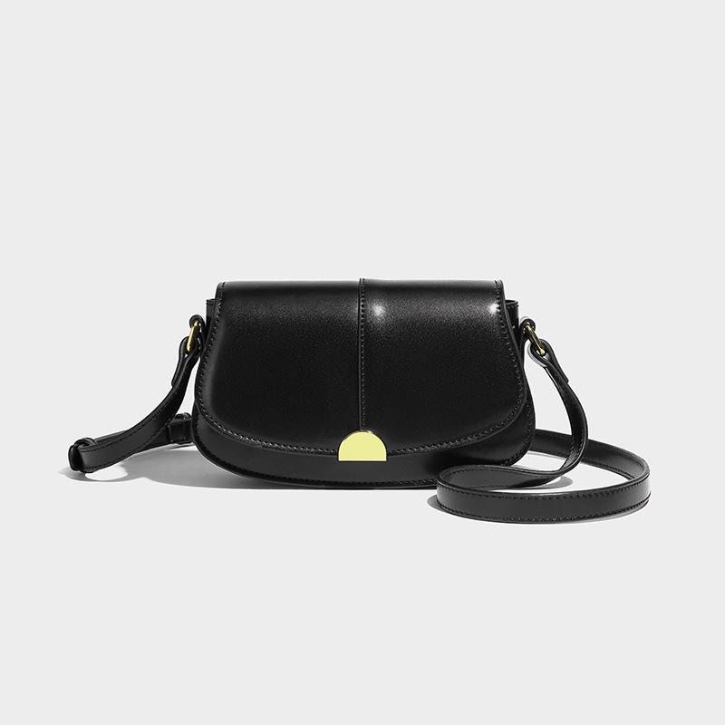 

Женская сумка-седло 2024 года, новая, высокого класса, с косым креплением, на плечо, красная, подмышечная чёрный