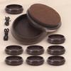 10Pcs Heavy Duty Caster Cups Furniture Coasters Wheel Stopper for Sofas Chairs Desks Recliners Dressers Piano Legs Floor