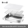 Mansou Stainless Steel Deep Kitchen Prep Tray Set