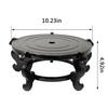 Wooden Bonsai Pedestal, Plant Pot Stand, Gardening Rack, Pedestal for Balcony, 10 Inch, Brown