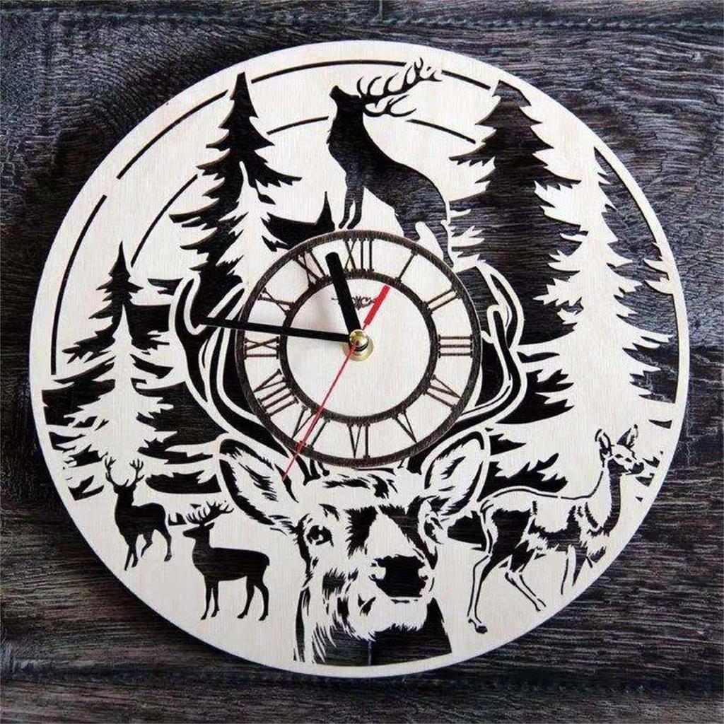 Clock Analog Hanging Clocks Home Decor