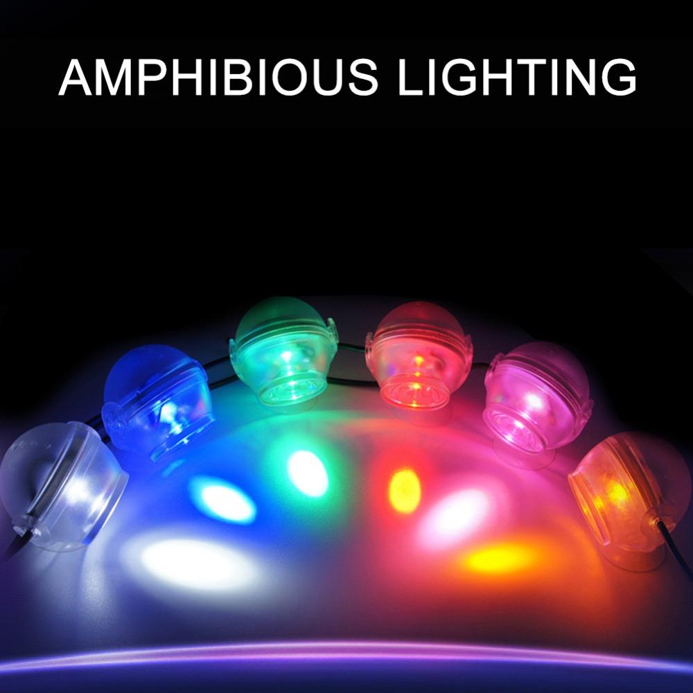 RGB Spotlights Submersible Aquarium Light Waterproof Design Fish Tank Light  Aquarium
