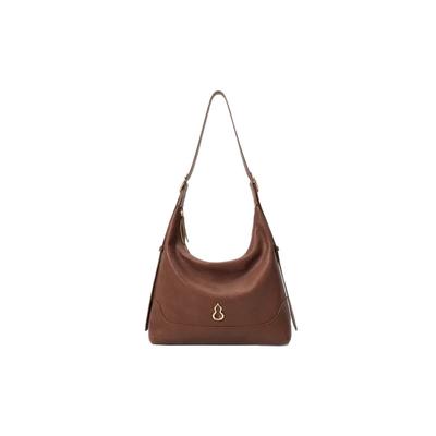Banpo Jinyuan Top Layer Leather Bag, Large-capacity Antique Vegetable-tanned Leather Tote Bag