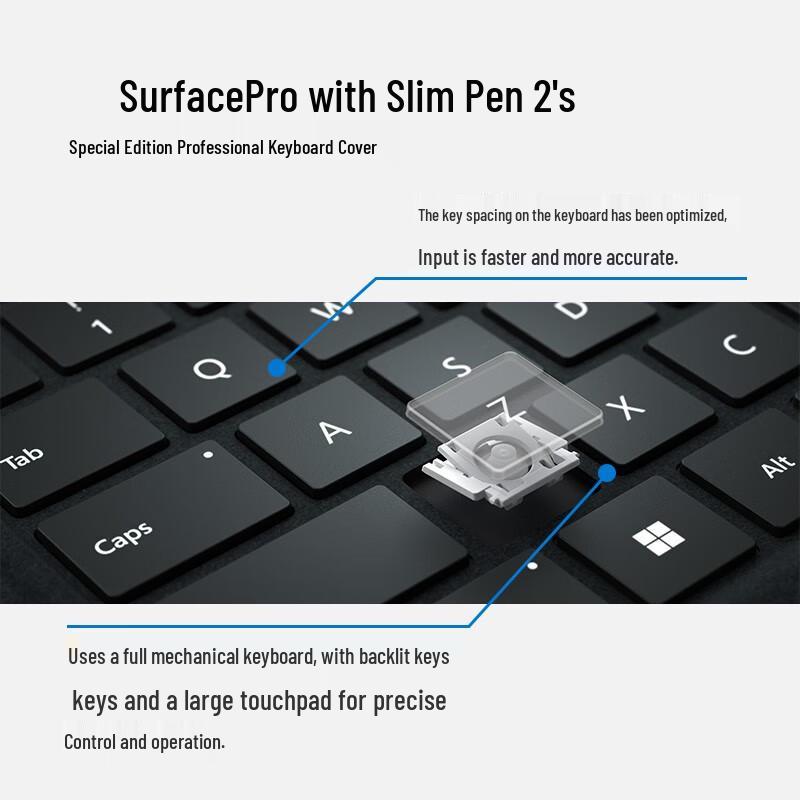 Microsoft Surface Pro 9/8/X Signature Keyboard Cover