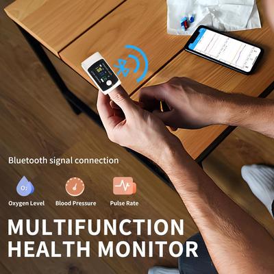 Berry 2-in-1 Bluetooth Finger Clip Health Monitor