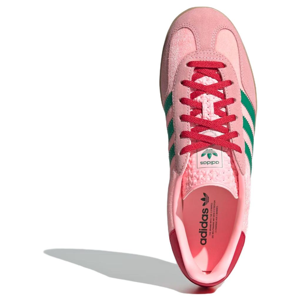 adidas Gazelle Indoor Glow Pink Court Green Dámské tenisky Guma JI2713