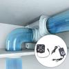 High Speed Exhaust Fan 80mm DC12V with Plug Double Ball Bearing for DIY Welding and 3D Printer Enclosures Craft Projects