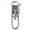 50Pcs Fishing Hook Decoupling Sea Fishing Impact Hook Release Clip Impact Baits Clip Stainless Baits Hook Release Clip