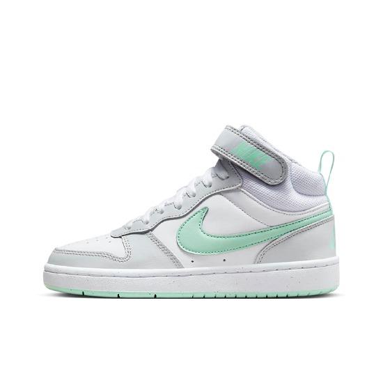 Nike Court Borough Mid 2 GS Pure Platinum Mint Foam CD7782-011