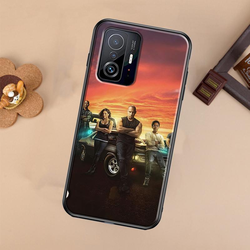 Fast and Furious For POCO X5 X4 X3 F5 Pro M4 M5s F3 F4 GT C40 Phone Case For Xiaomi 12T 11T 13 Pro 12 Lite