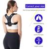 Adjustable Posture Corrector Back Brace For Upper Back Pain Relief Clavicle Support Straightener Weekly Comfortable Wear