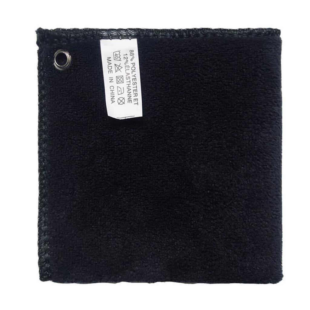 Golf Towel Cleaning Cloth Golf Ball Towel with Buckle Clip Golf Towel for Golf Bag Golf Course Exercise Yoga Camping Gym