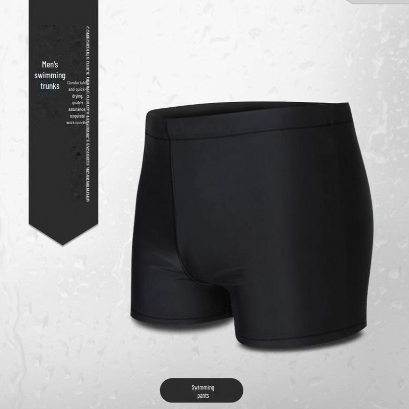 Men's Anti-Embarrassment Swim Boxers: New Loose-Fit, Professional Beach & Hot Spring Trunks
