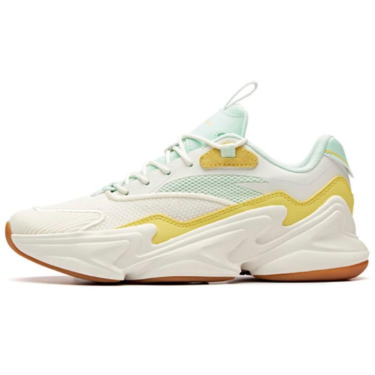 

new Anta Low Top Running Shoes Women s Neon White Green 36