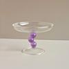 Pink High-end Red Wine Glass, Household Light Luxury Ins-style Wine Glasses, Champagne Glassware, Diagonal Crystal High Barware