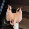 Fashion Underarm Bag For Women Pu Soft Leather Large Capacity Daily Use